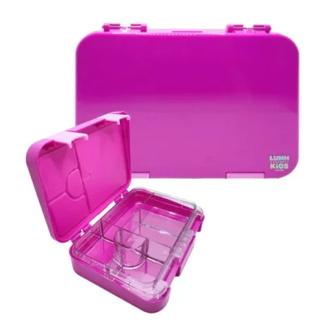 Lonchera Tritan 6 Divisiones Lunch Kids - Mora