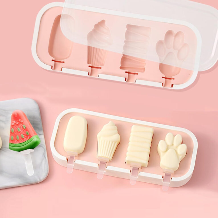 Molde silicona paleta Funny Time 3