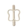 Mordedor Silicona Mariposa -BEIGE