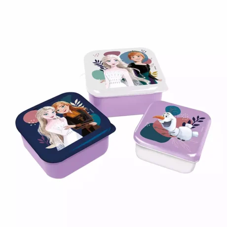 Pack de Taper Snack 3 Piezas (Frozen)