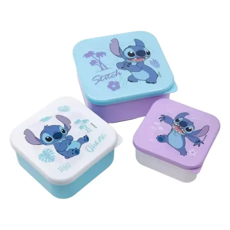 Pack de Taper Snack 3 Piezas (Stitch)