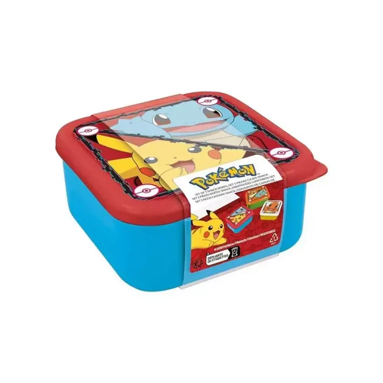 Pack de Taper Snack 3 Piezas (pokemon)-2
