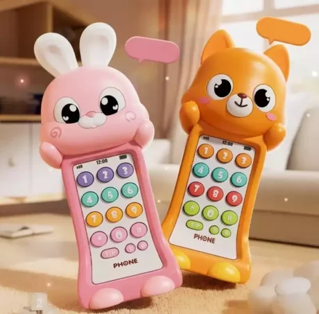 Juguete Telefono Musical En Inglés (Zorro/Conejo)